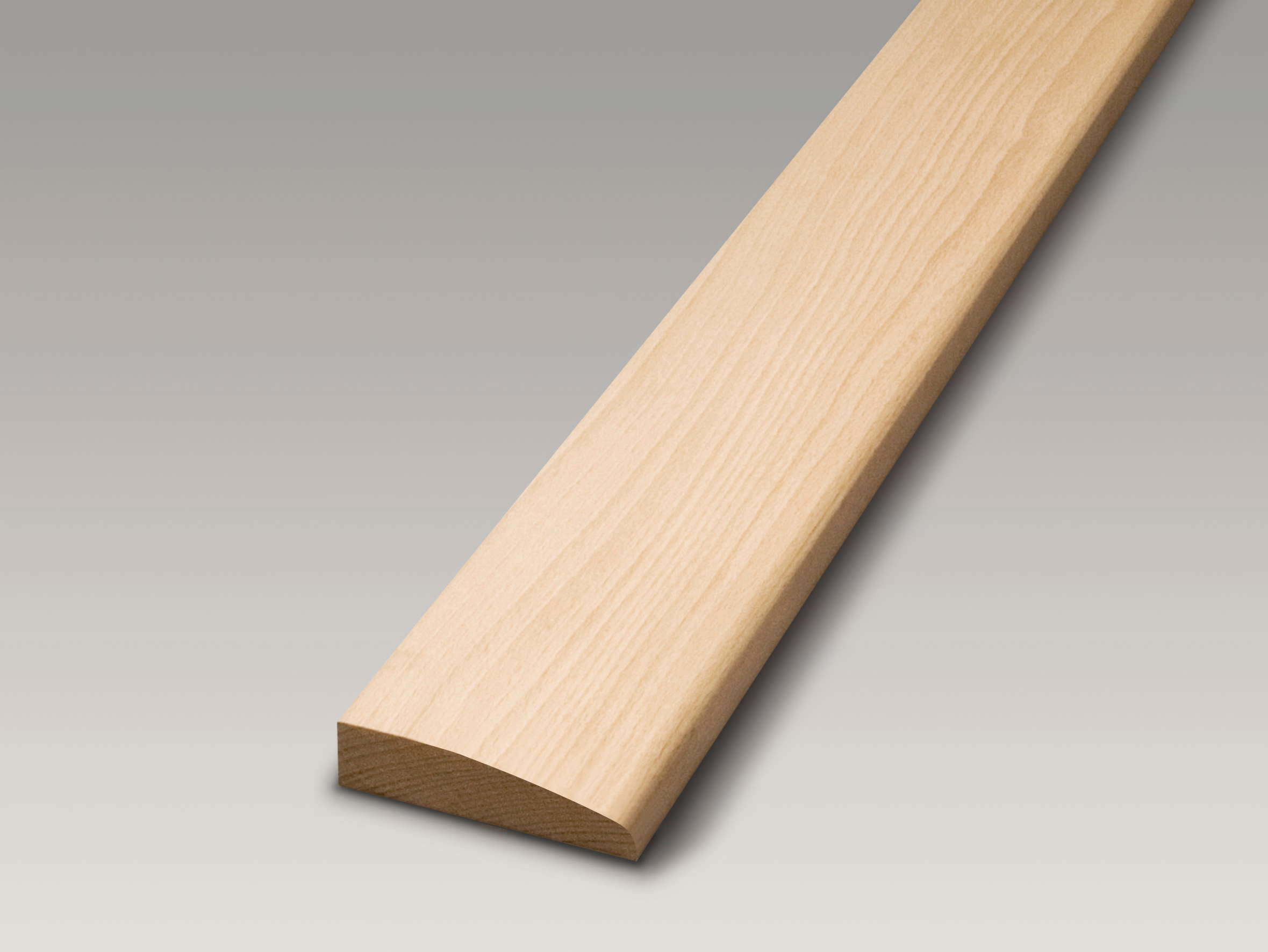 Práh - bukový, oblý, délka 90 cm, šířka 8 cm, tloušťka 2 cm